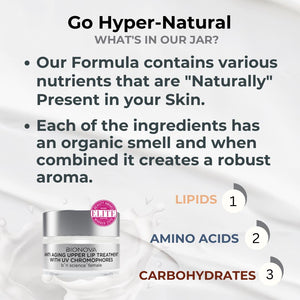 How Hyper-Natural™ Ingredients Enhance Upper Lip Care