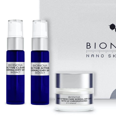 Anti-Stress Discovery Collection for Normal/Dry Skin with UV Chromophores